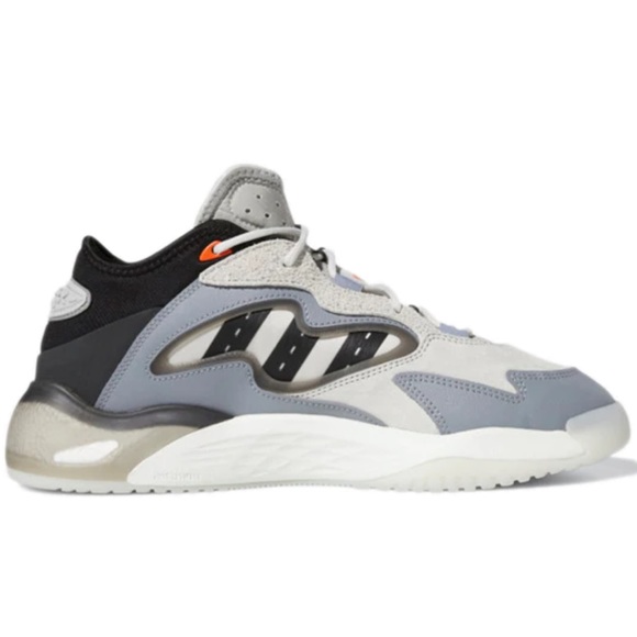 🧡NWT Adidas originals Streetball 2.0 Sneakers Gray Black Unisex🧡Size 8.5🧡 - Picture 1 of 6